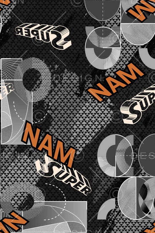 字母印花华亿平台图片