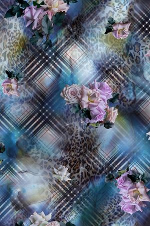 绿植树叶印花华亿平台图片