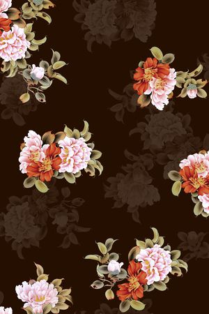 绿植树叶印花华亿平台图片