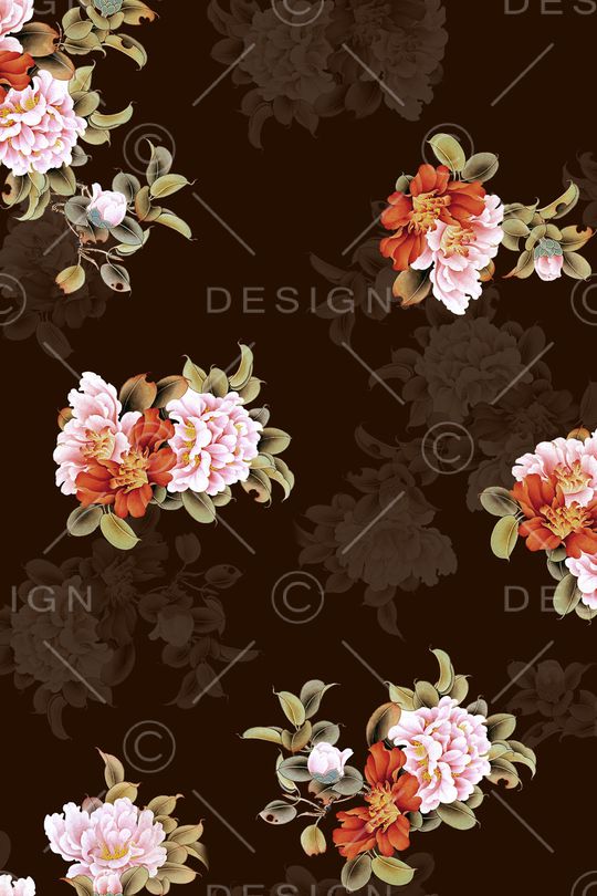 绿植树叶印花华亿平台图片