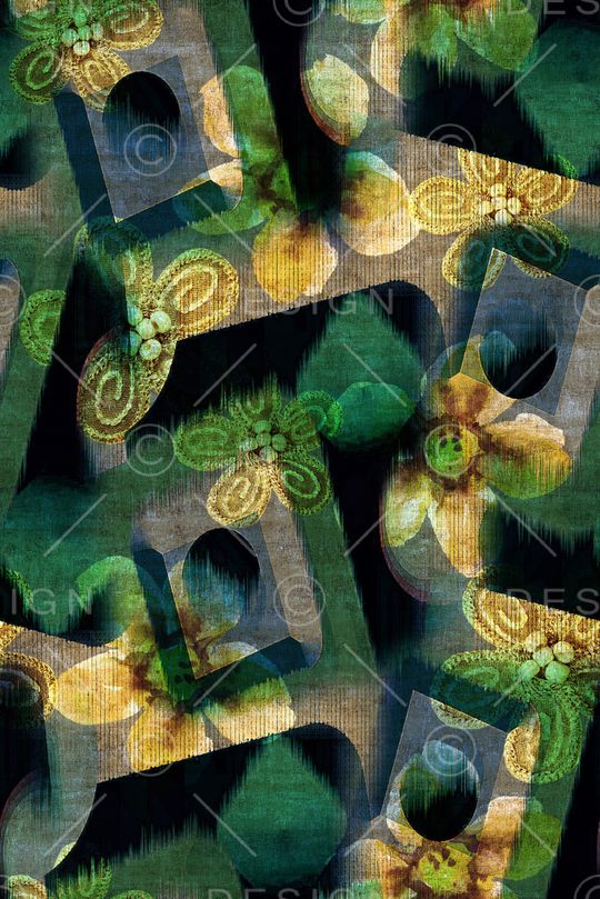 几何印花华亿平台图片