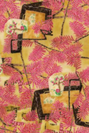 梅花印花华亿平台图片