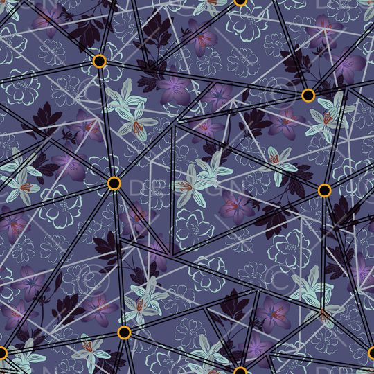 绿植树叶印花华亿平台图片