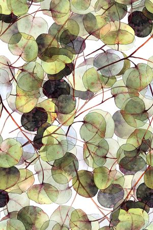 绿植树叶印花华亿平台图片