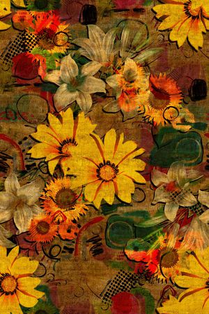 复古印花华亿平台图片