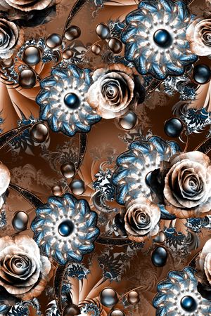 时尚印花华亿平台图片