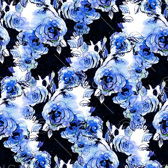 玫瑰花印花华亿平台图片