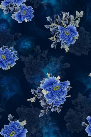 绿植树叶印花华亿平台图片