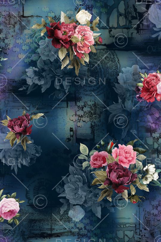 绿植树叶印花华亿平台图片