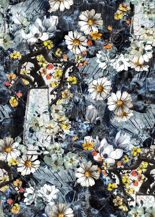 梅花印花华亿平台图片