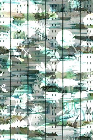 绿植树叶印花华亿平台图片