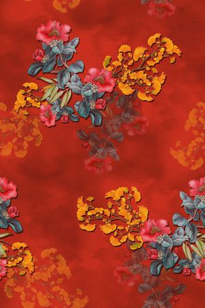 香云纱印花华亿平台图片