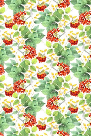 小清新印花华亿平台图片