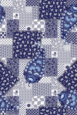 佩斯利印花华亿平台图片