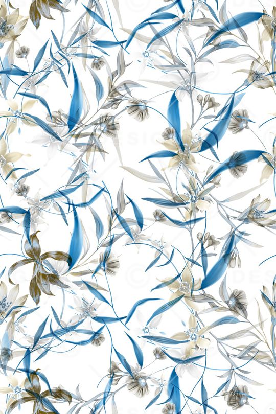 绿植树叶印花华亿平台图片