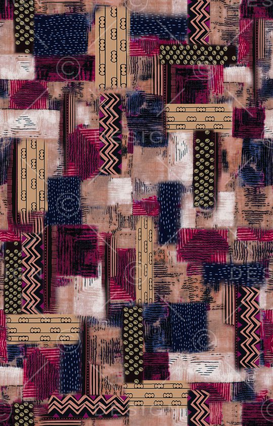 几何印花华亿平台图片