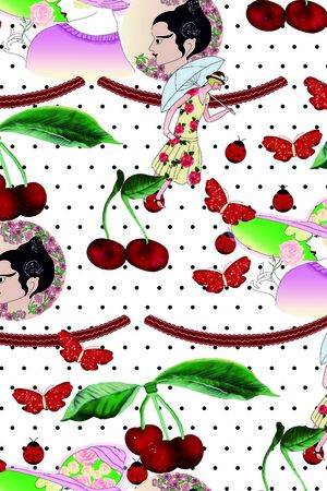 女装印花华亿平台图片