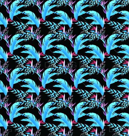 连衣裙印花华亿平台图片