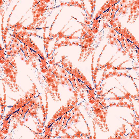 梅花印花华亿平台图片