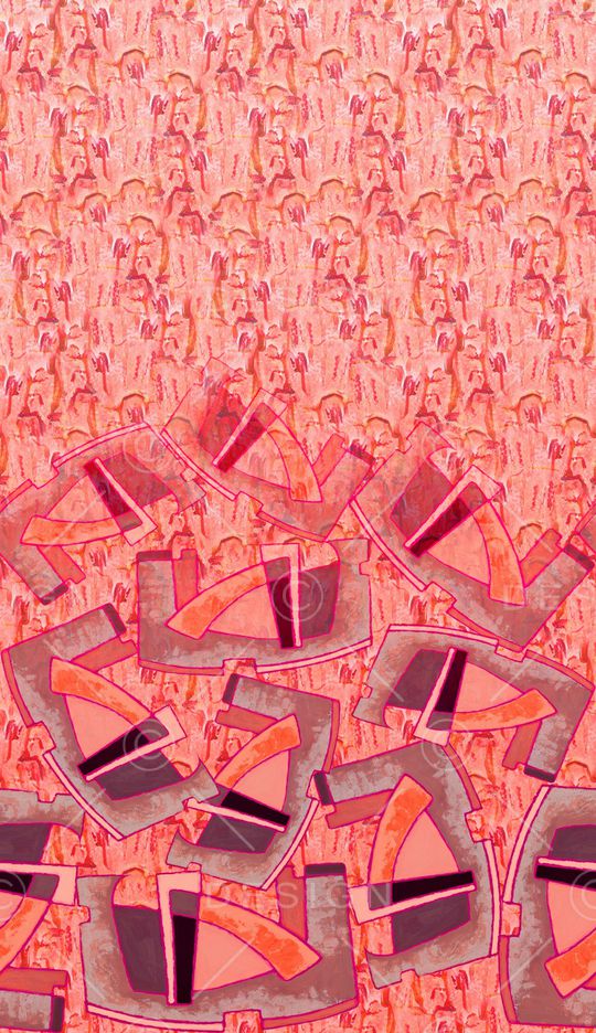 线条印花华亿平台图片