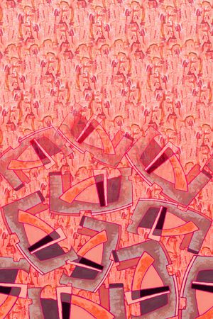 线条印花华亿平台图片