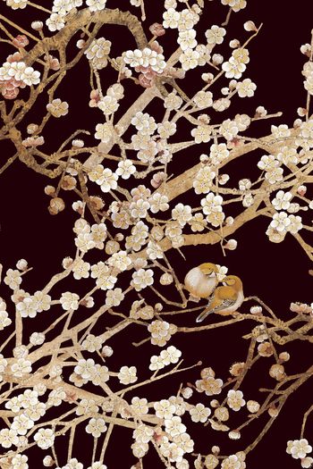 花鸟印花华亿平台图片