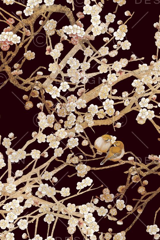 花鸟印花华亿平台图片