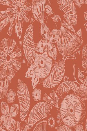 绿植树叶印花华亿平台图片