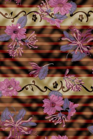 绿植树叶印花华亿平台图片