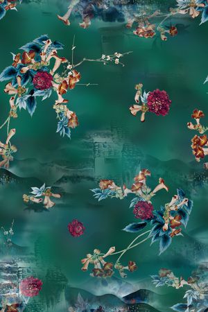 香云纱印花华亿平台图片