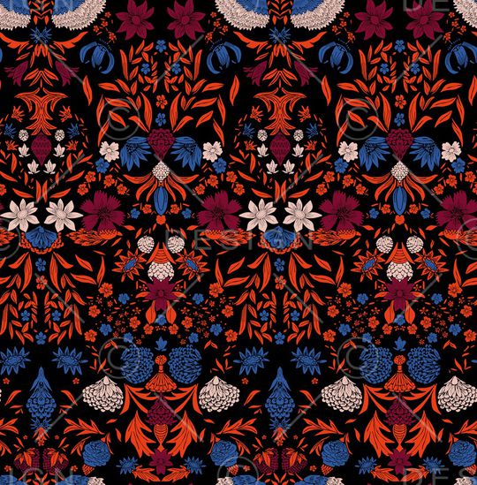 民族风印花华亿平台图片