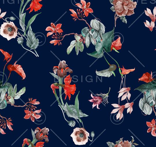 水彩印花华亿平台图片