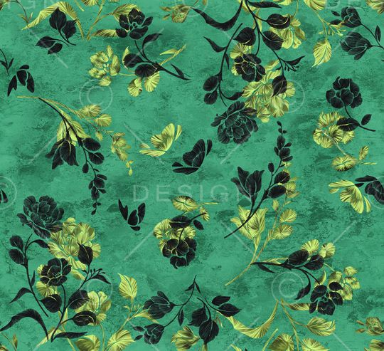 动物花卉印花华亿平台图片