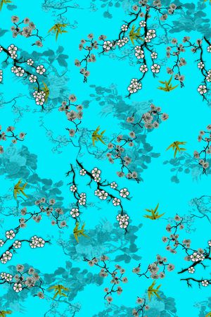 动物花卉印花华亿平台图片