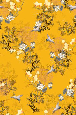 动物花卉印花华亿平台图片