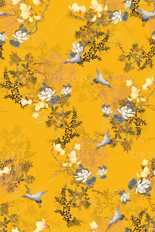 动物花卉印花华亿平台图片