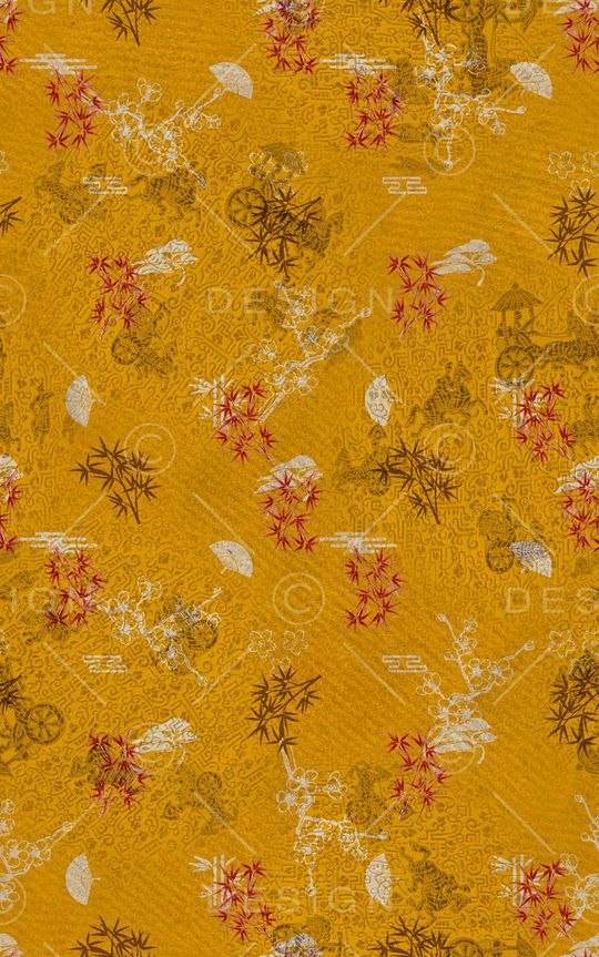 动物花卉印花华亿平台图片