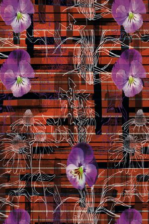 绿植树叶印花华亿平台图片