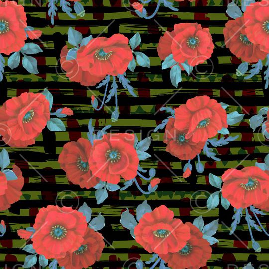 绿植树叶印花华亿平台图片