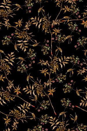 绿植树叶印花华亿平台图片