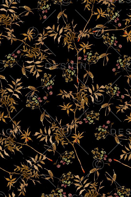 绿植树叶印花华亿平台图片