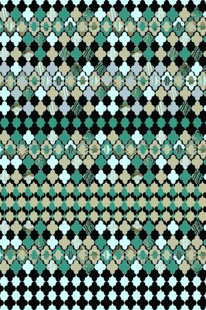 几何印花华亿平台图片