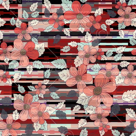 绿植树叶印花华亿平台图片