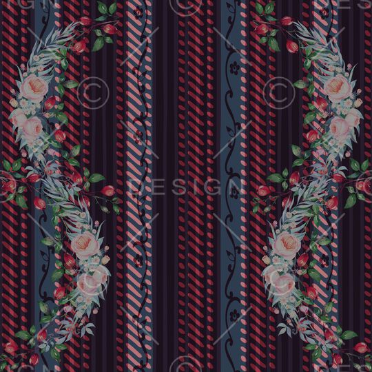 绿植树叶印花华亿平台图片