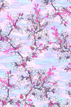 绿植树叶印花华亿平台图片