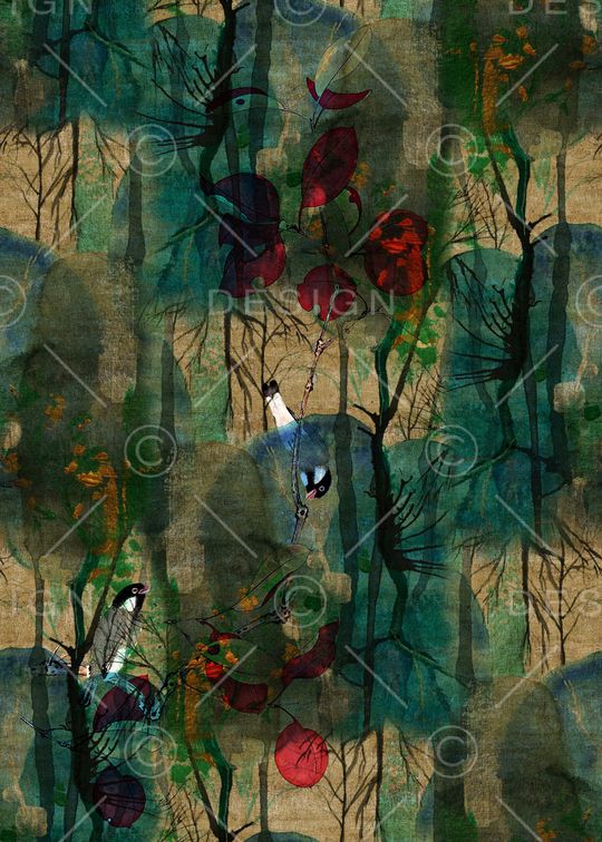 树林印花华亿平台图片