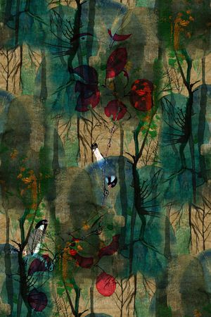 树林印花华亿平台图片