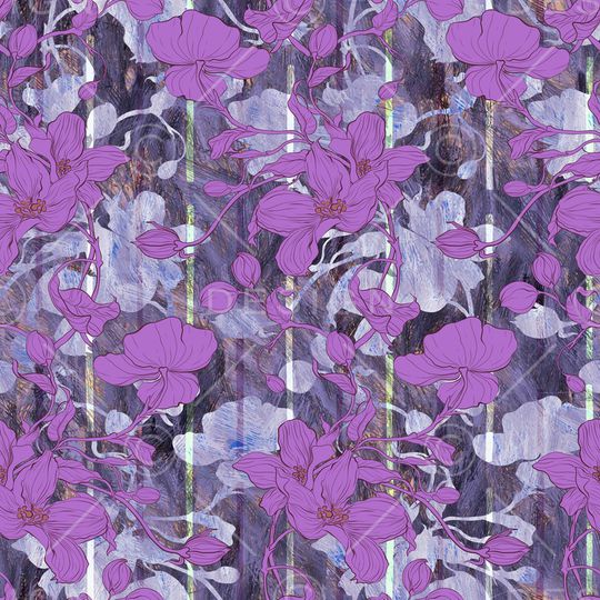 绿植树叶印花华亿平台图片