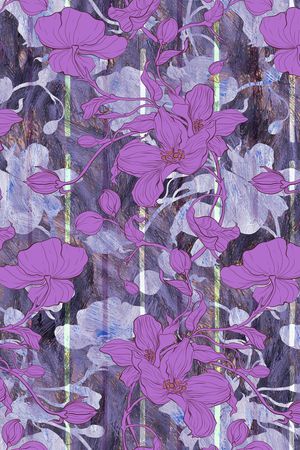 绿植树叶印花华亿平台图片