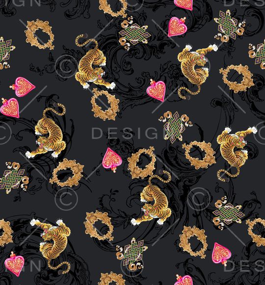 动物印花华亿平台图片